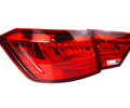 Комплект красных задних диодных фонарей TheBestPartner в стиле Ауди с бегающим поворотником для Лада Веста_17