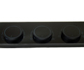 Тюнинг-панель блока управления отопителем с синей диодной подсветкой для ВАЗ 2110-2112 с европанелью_7