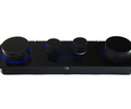 Тюнинг-панель блока управления отопителем с синей диодной подсветкой для ГАЗ Газель Бизнес, Валдай_6
