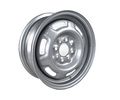 Штампованный диск колеса 5JХ13Н2 с серебристым покрытием для ВАЗ 2108-21099, 2110-2112, 2113-2115, Калина, Гранта_0