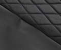 Обивка (не чехлы) сидений Recaro экокожа с тканью Полет (цветная строчка Ромб, Квадрат) для ВАЗ 2110, Лада Приора седан_0