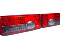 Светодиодные задние фонари красные с серой полосой для ВАЗ 2108-21099, 2113, 2114_11