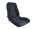 Обивка сидений (не чехлы) ткань с алькантарой (цветная строчка Соты) для ВАЗ 2110_13
