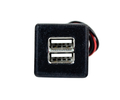 USB зарядное на 2 слота вместо заглушки кнопки для ВАЗ 2110, 2111, 2112_0