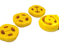 Комплект подушек глушителя желтый полиуретан CS20 COMFORT для Лада Калина, Калина 2, Гранта, Гранта FL, Датсун_0