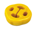 Комплект подушек глушителя желтый полиуретан CS20 COMFORT для Лада Калина, Калина 2, Гранта, Гранта FL, Датсун_7