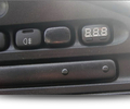 Бортовой компьютер Штат Х1-Т с белой подсветкой вместо заглушки кнопки для Лада Нива Тревел_4