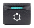 Пересвеченная кнопка кондиционера с индикацией для Лада Приора, Калина 2, Гранта, Гранта FL, Нива Легенд_0