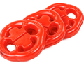 Комплект подушек глушителя красный полиуретан CS20 Drive для ВАЗ 2110-2112_7