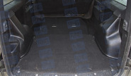 Накладки на заднюю арочную нишу (ковролин) АртФорм в багажник для Лада Ларгус 5 мест