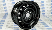 Штампованный диск колеса 5jХ13Н2 с черным покрытием для ВАЗ 2101-2107
