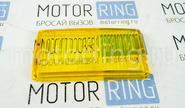 Стекло прямоугольной противотуманной фары желтое Освар для ВАЗ 2108-21099