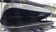 Автобокс antares yuago (тиснение) с двухсторонним открыванием eurolock 580 литров