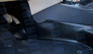 Накладки на ковролин АртФорм центральные на тоннель пола для Renault Logan 2, Sandero 2, Sandero Stepway 2 с 2014 г.в.