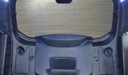 Накладки пятой (багажной) двери КАРТ для Рено Дастер с 2015 г.в.