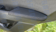 Комплект подлокотников ЯрПласт premium с цветной строчкой на двери для Хендай Крета 2016-2020 г.в.