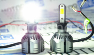 Светодиодные лампы a6 sal-man с вентилятором 40w 3800k h3