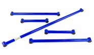 Штанги реактивные усиленные n-parts синие под лифт-комплект для Шевроле/Лада Нива, Тревел