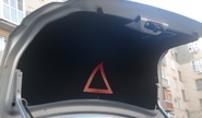 Ворсовая обивка крышки багажника с аварийным знаком для Лада Гранта седан