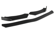 Нижняя накладка (Сплиттер) переднего бампера sal-man в стиле БМВ черная матовая