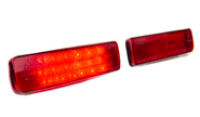 Светодиодные катафоты в задний бампер двухрежимные (стоп и габарит) для Шевроле Нива, ВАЗ 2111