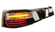 Задние тонированные фонари клюшки с динамическим повторителем для ВАЗ 2110