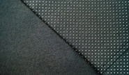 Обивка сидений (не чехлы) черная Искринка для Лада Приора седан