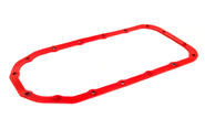 Прокладка масляного поддона силиконовая красная с металлическими шайбами для ВАЗ 2108-21099, 2110-2112, 2113-2115, Лада Калина, Приора, Гранта