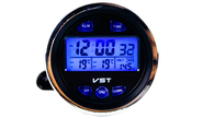 Электронные часы с вольтметром и термометром на переднюю панель для ВАЗ 2101-2107