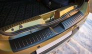 Накладка на задний бампер АртФорм для renault sandero 2 stepway с 2014 г.в.