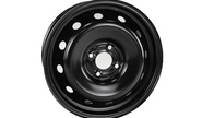 Штампованный диск колеса 6jx15h2 et 50 с черным покрытием для Лада Ларгус, Веста