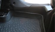 Накладка на ковролин ТюнАвто задние для renault duster с 2010-2015 года выпуска