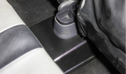 Накладка на ковролин ТюнАвто под заднее сиденье для renault duster с 2010-2021 года выпуска
