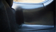 Накладки на ковролин ТюнАвто задние для renault logan с 2012 года выпуска