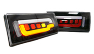 Задние диодные фонари Орлиный глаз thebestpartner в стиле Ауди с динамическим поворотником для ВАЗ 2105, 2107