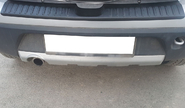 Накладка на задний бампер Тюн-Авто для renault sandero 2009-2014 г.в.