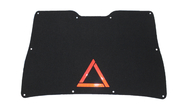 Ворсовая обивка крышки багажника со светоотражающим аварийным знаком для Лада Гранта fl седан