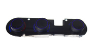 Тюнинг-панель блока управления отопителем с синей диодной подсветкой для Шевроле Нива, Лада Нива Тревел