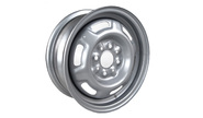 Штампованный диск колеса 5jХ13Н2 с серебристым покрытием для ВАЗ 2108-21099, 2110-2112, 2113-2115, Калина, Гранта