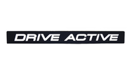 Черный лаковый шильдик (эмблема) drive active
