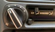 Рукоятка регулятора скорости отопителя хром в стиле Гранта для ВАЗ 2108-21099 с европанелью, 2113-2115