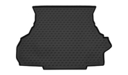 Полиуретановый коврик rezkon с узором Ромб в багажник для ВАЗ 21099