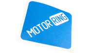 Фирменная наклейка motorring на прозрачной подложке