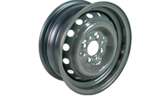 Штампованный диск колеса 5jХ13Н2 с серым покрытием для ВАЗ 2101-2107