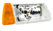 Дефектing! Блок фара правая оранжевый поворотник для ВАЗ 2108, 2109, 21099 (стекло под замену)