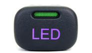 Пересвеченная кнопка led с индикацией для ВАЗ 2113-2115, Лада Калина, Нива Тревел, Шевроле Нива