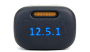 Пересвеченная кнопка 12.5.1 с индикацией для ВАЗ 2113-2115, Лада Калина, Нива Тревел, Шевроле Нива
