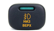Пересвеченная кнопка электрокорректора с индикацией для ВАЗ 2113-2115, Лада Калина, Нива Тревел, Шевроле Нива