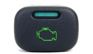 Пересвеченная кнопка check engine с индикацией для ВАЗ 2113-2115, Лада Калина, Нива Тревел, Шевроле Нива