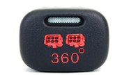 Пересвеченная кнопка ФСО-360 с индикацией для ВАЗ 2113-2115, Лада Калина, Нива Тревел, Шевроле Нива